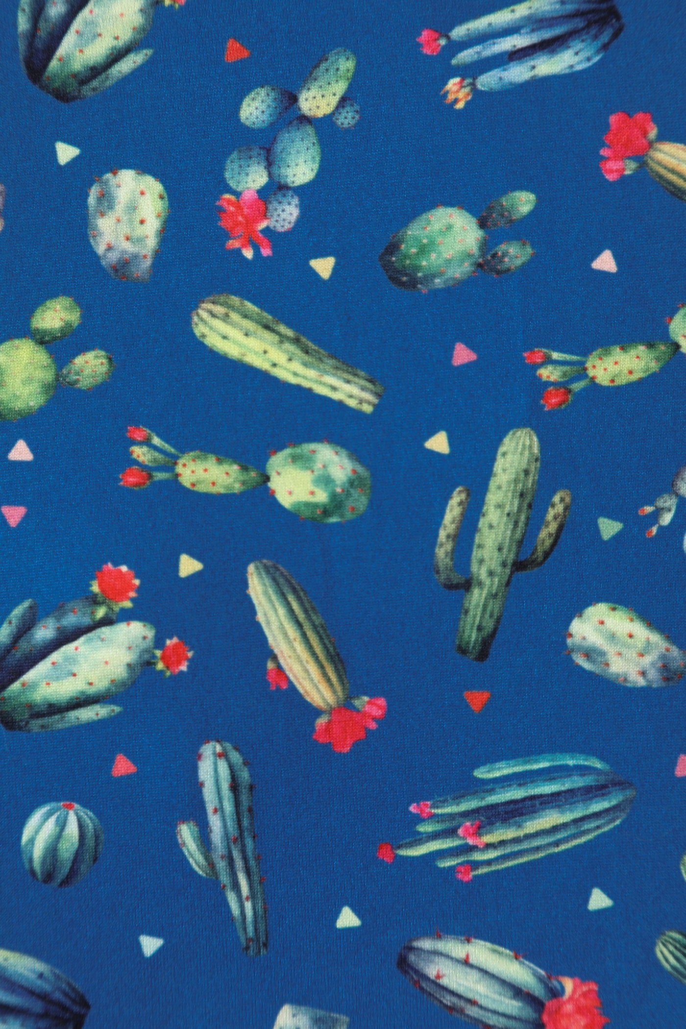 Matilda Cactus Blue Wrap Dress