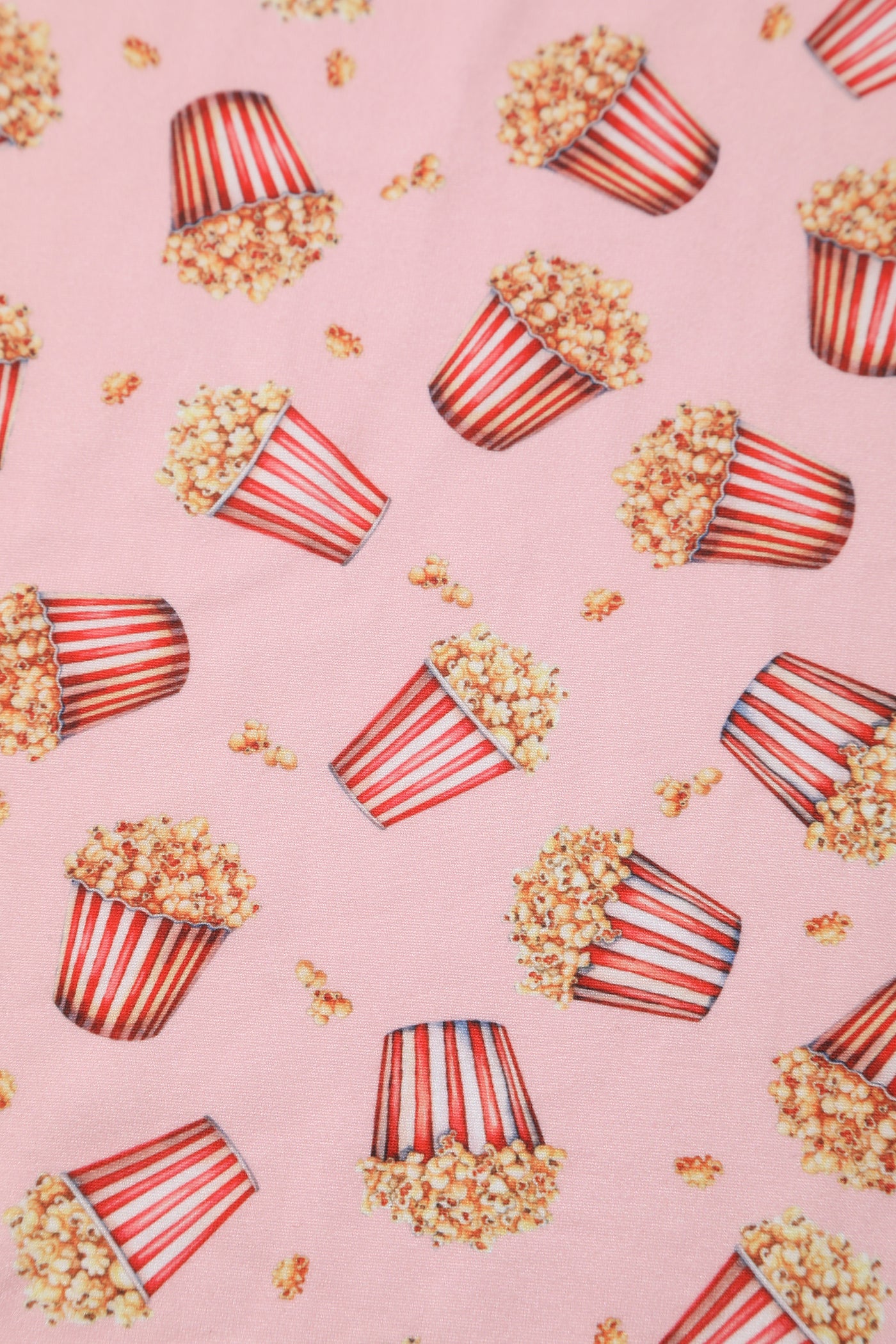 PRE-ORDER Matilda Light Pink Popcorn Print Wrap Dress