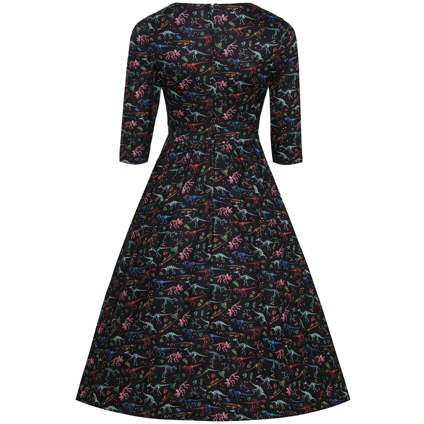 PRE ORDER Billie Black Dinosaur Fossil Dress