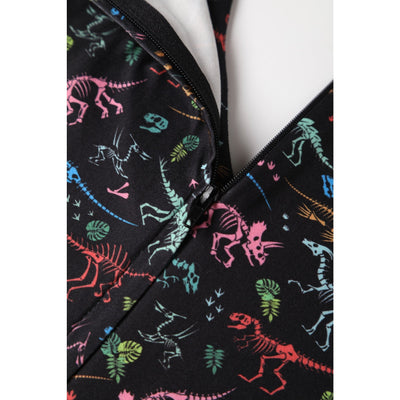 PRE ORDER Billie Black Dinosaur Fossil Dress