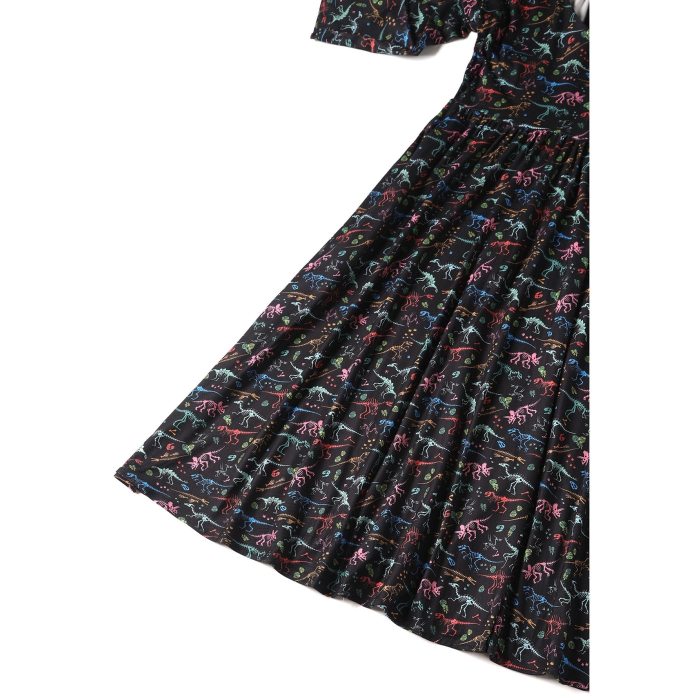 PRE ORDER Billie Black Dinosaur Fossil Dress