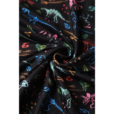 PRE ORDER Billie Black Dinosaur Fossil Dress