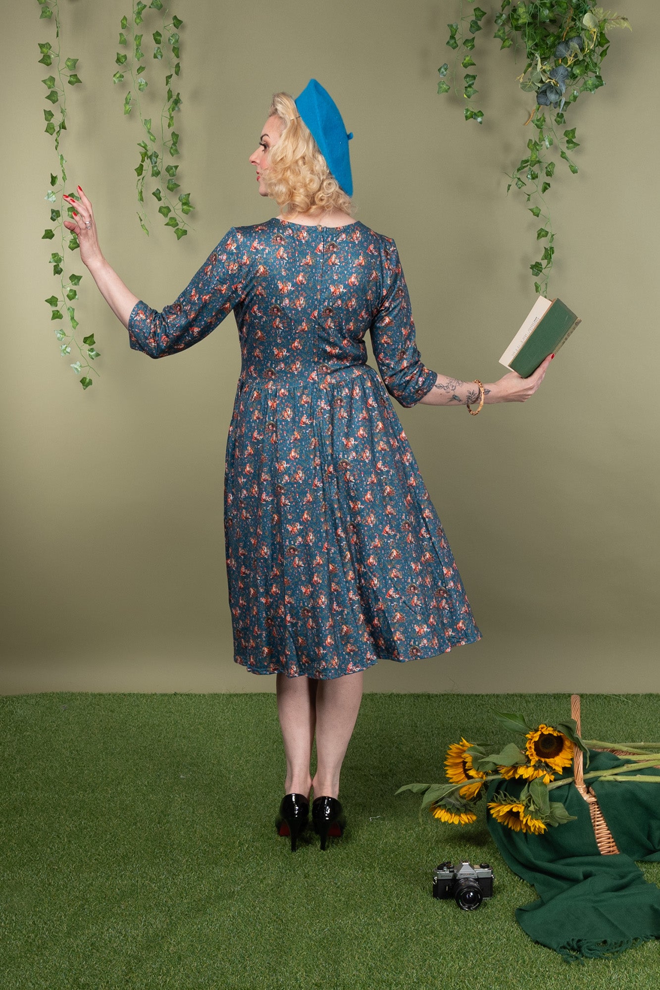 Billie Fox Den Print Dress