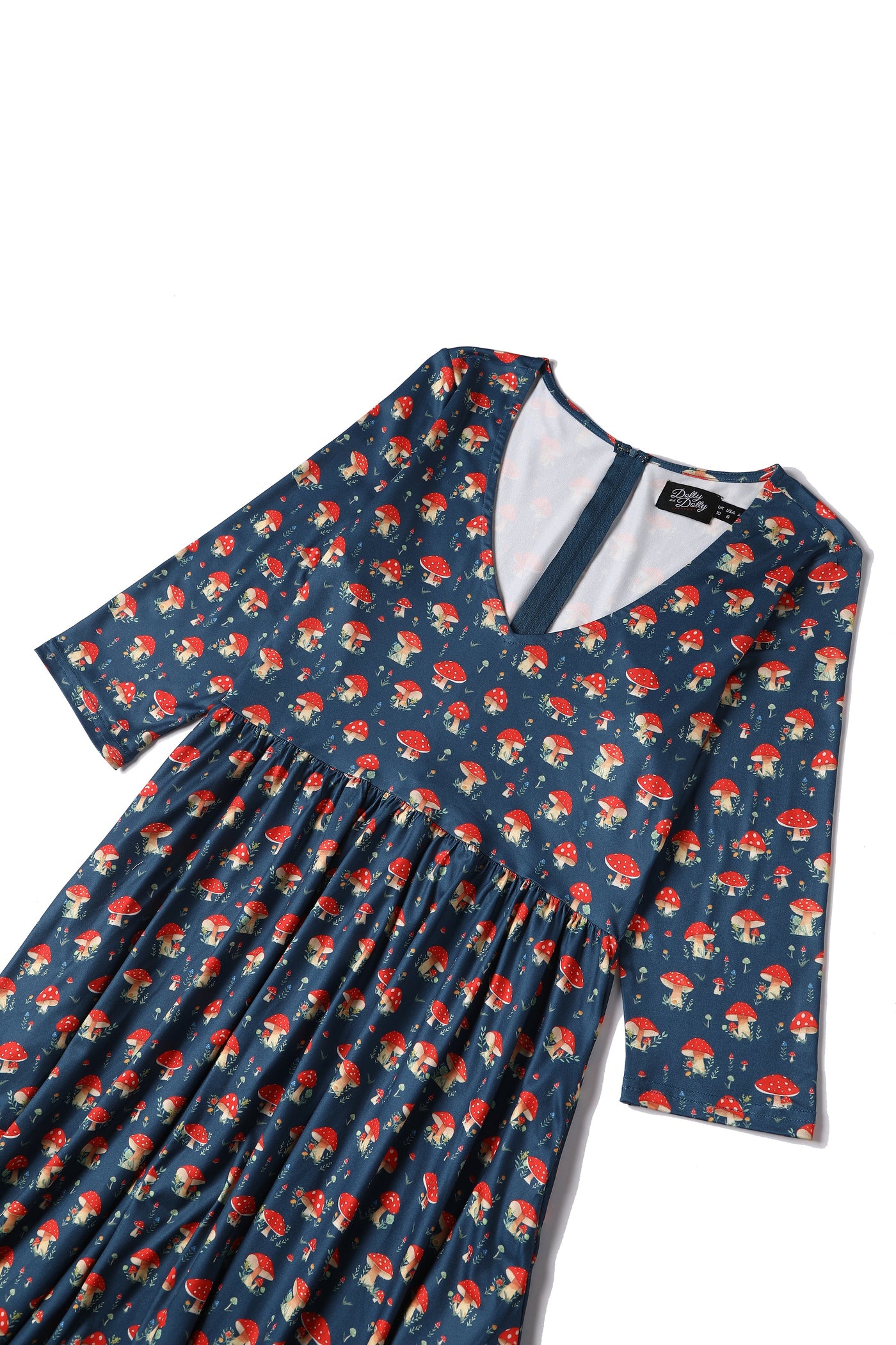 PRE ORDER Billie Mushroom Long Sleeved Dress