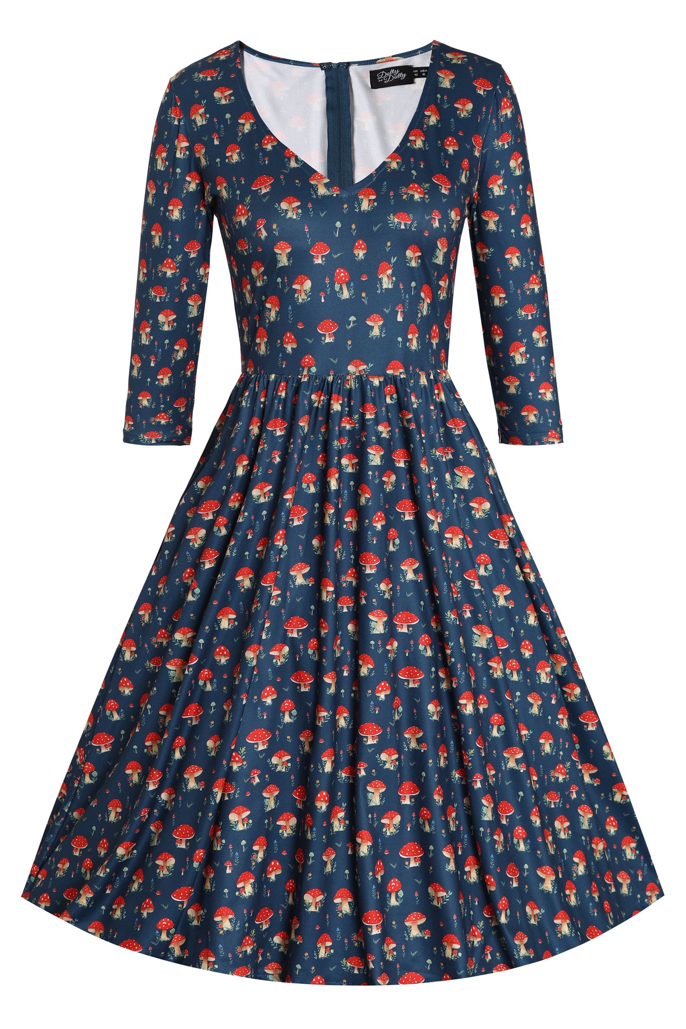 PRE ORDER Billie Mushroom Long Sleeved Dress