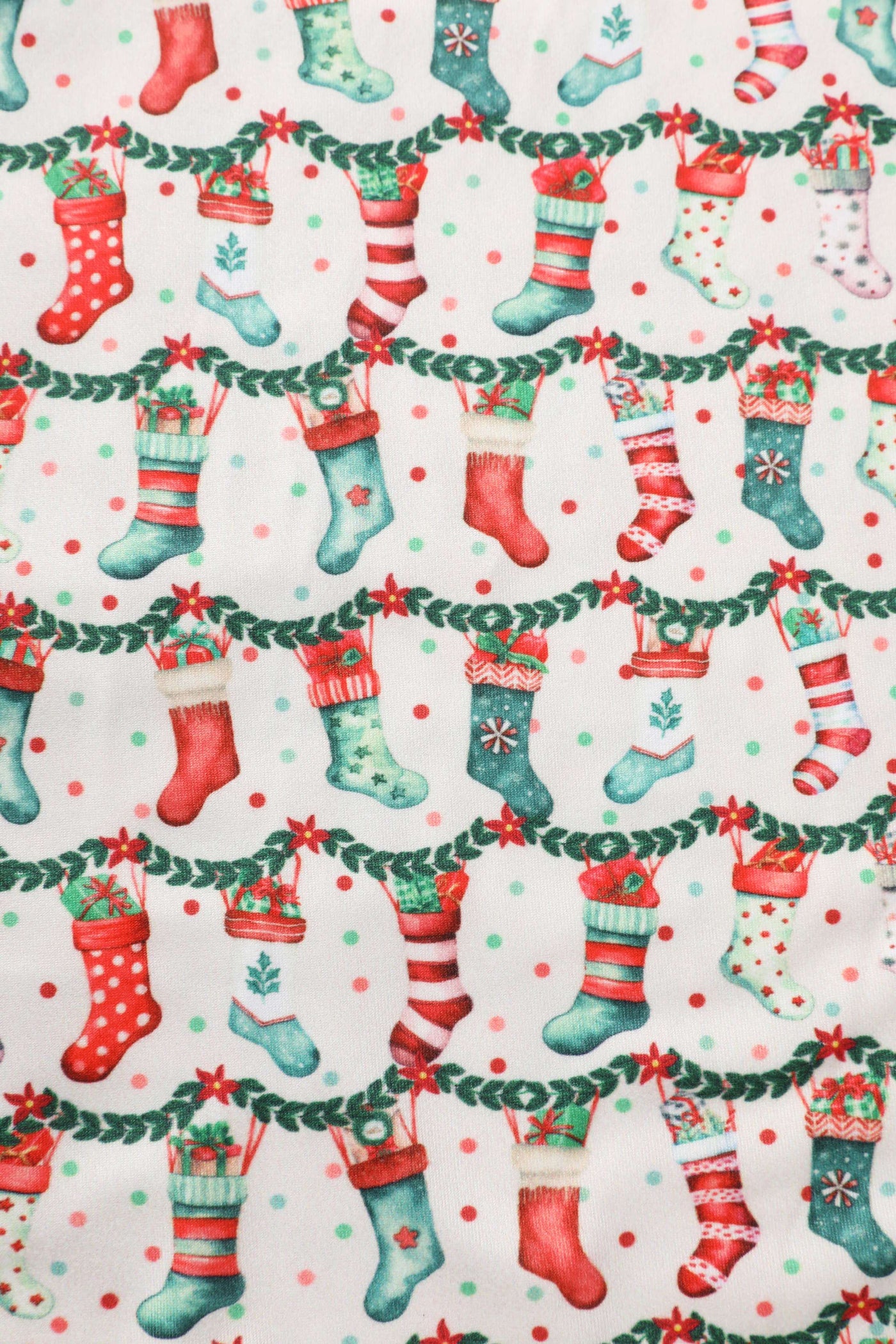 Billie Christmas Stocking Long Sleeved Dress