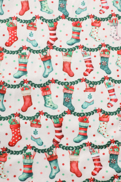 Billie Christmas Stocking Long Sleeved Dress