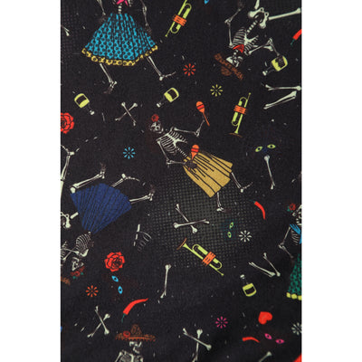 Billie Black Mexican Dancing Skeleton Dress