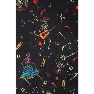 Billie Black Mexican Dancing Skeleton Dress