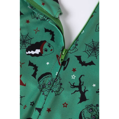 PRE ORDER Billie Frankenstein & the Bride Print Long Sleeved Dress