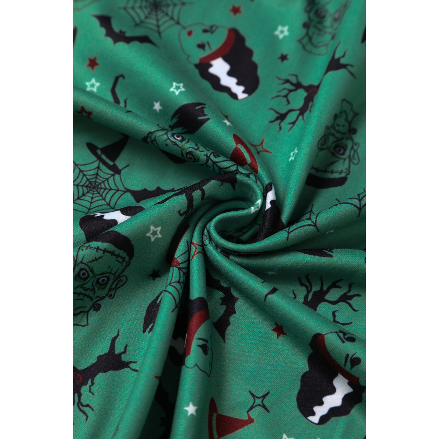 Billie Frankenstein & the Bride Print Long Sleeved Dress