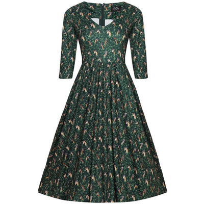 PRE ORDER Billie Green Giraffe Dress