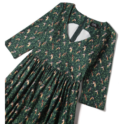 PRE ORDER Billie Green Giraffe Dress