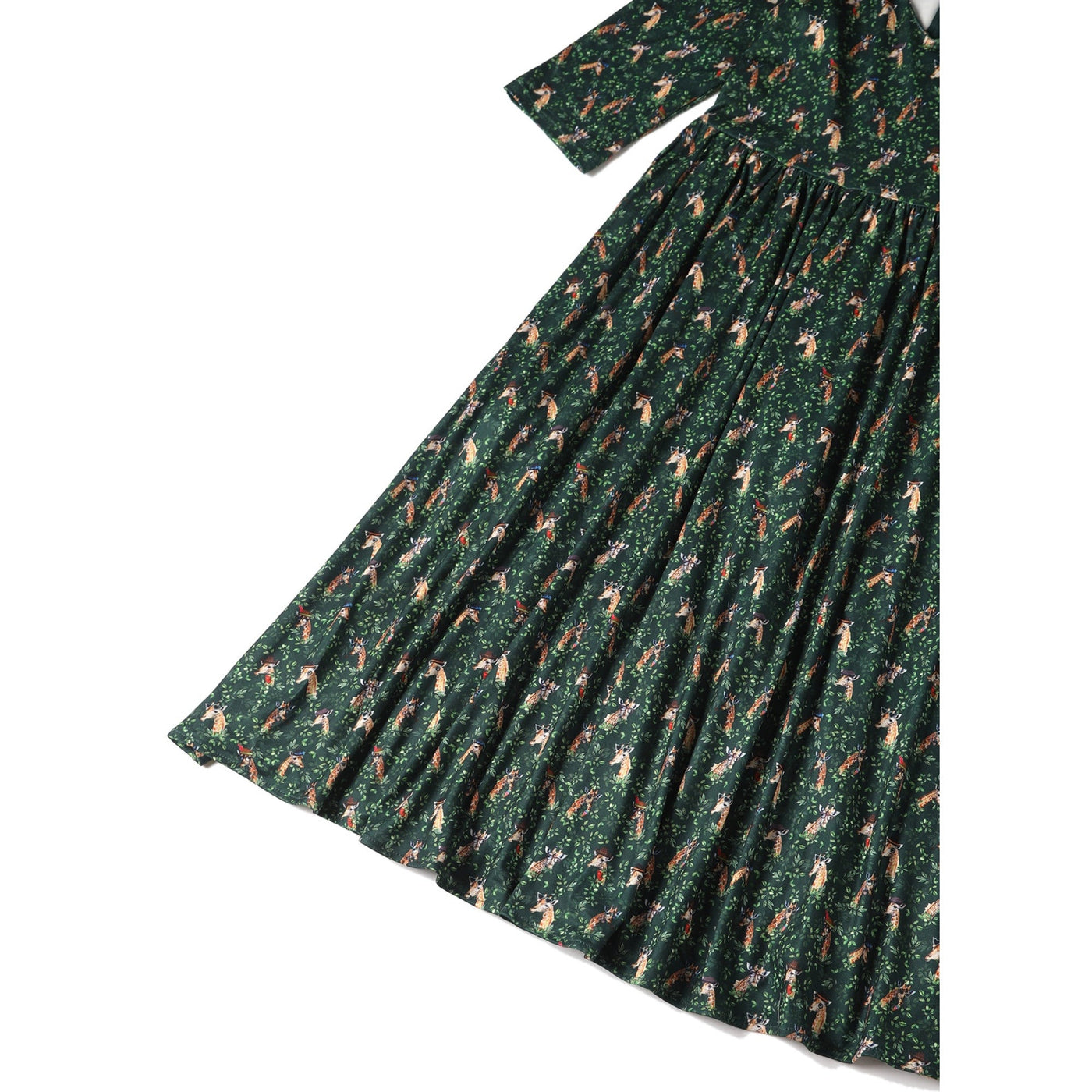 PRE ORDER Billie Green Giraffe Dress