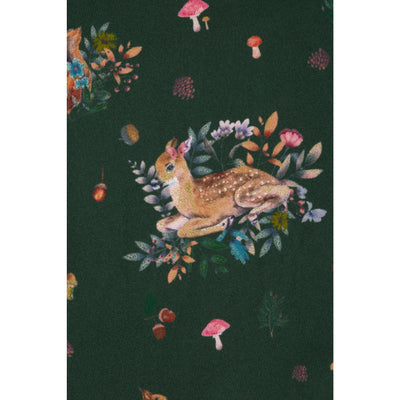 PRE ORDER Billie Green Woodland Print Long Sleeved Dress