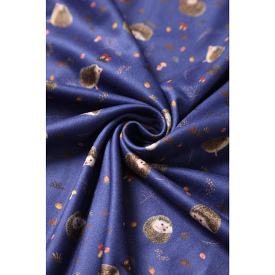 PRE ORDER Billie Long Sleeved Purple Hedgehog Dress