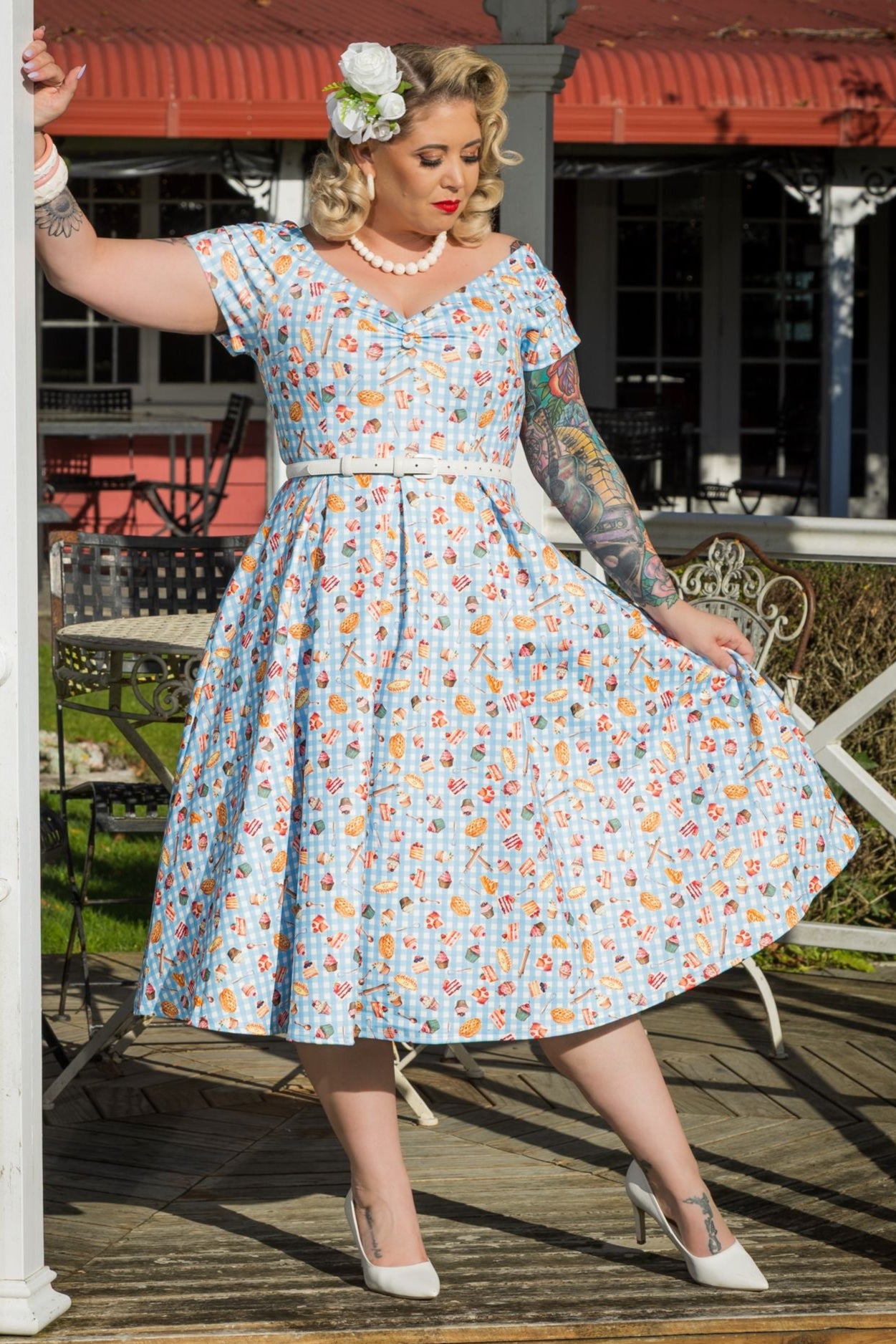 Lily Sweet Treats Gingham Picnic Dress