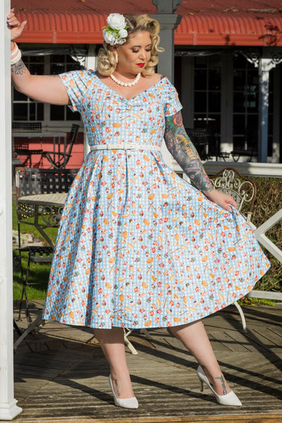 Lily Sweet Treats Gingham Picnic Dress