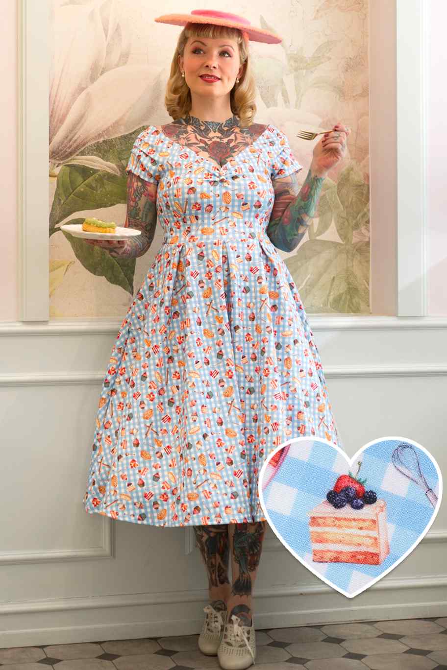 Lily Sweet Treats Gingham Picnic Dress