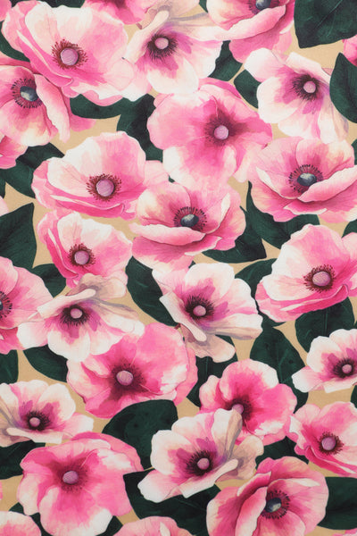 Lily Pink Poppy Floral Dress