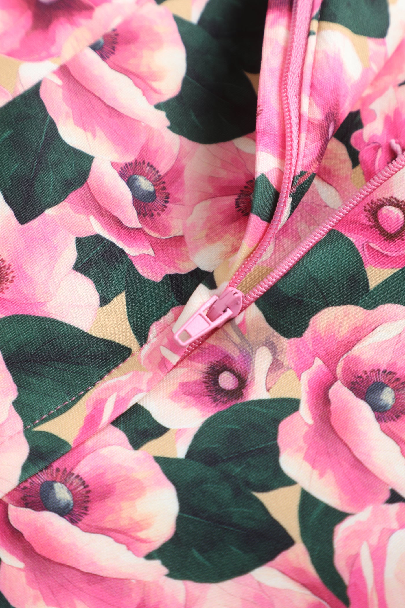 Lily Pink Poppy Floral Dress