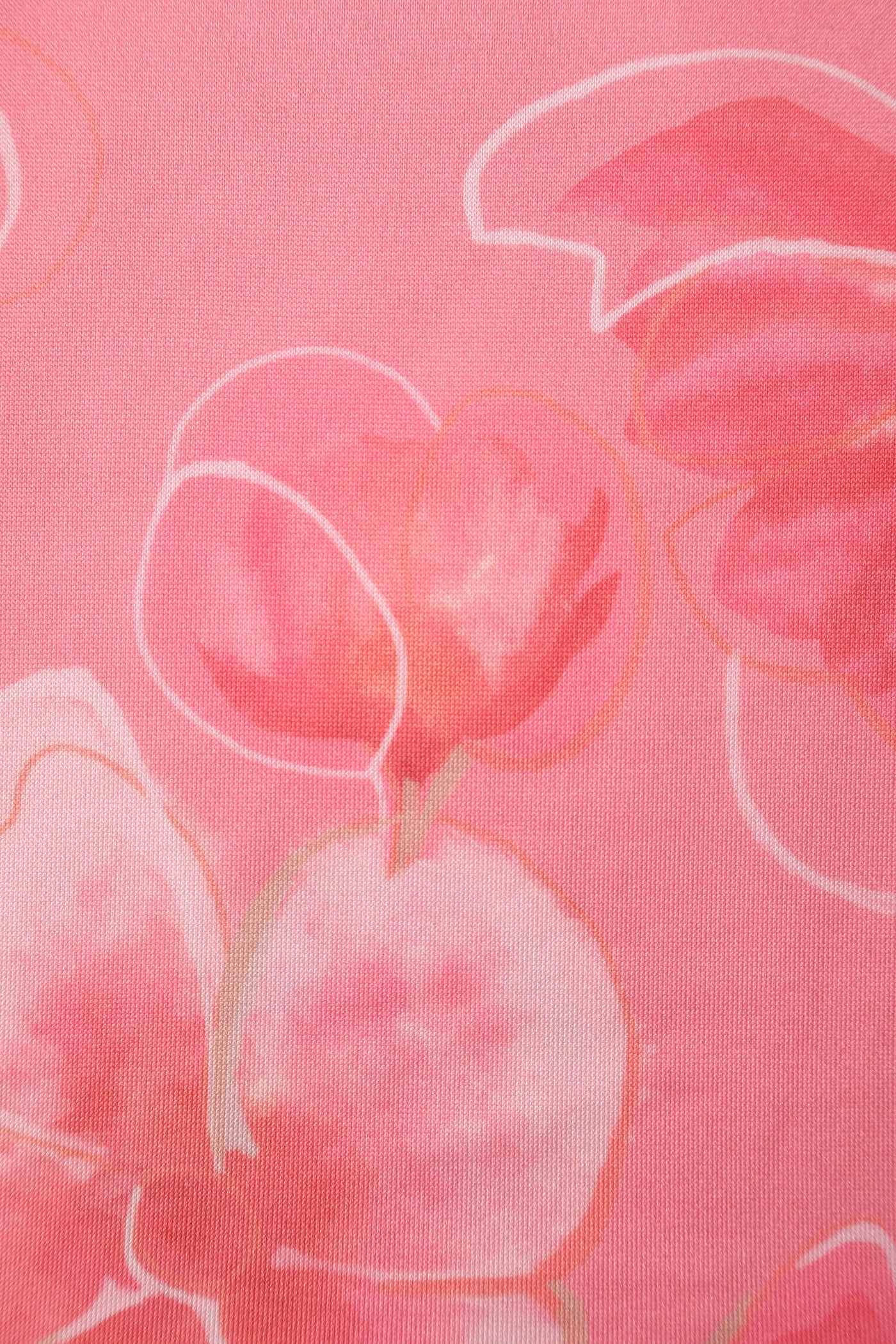 Lily Pink Floral Print Off Shoulder Dress