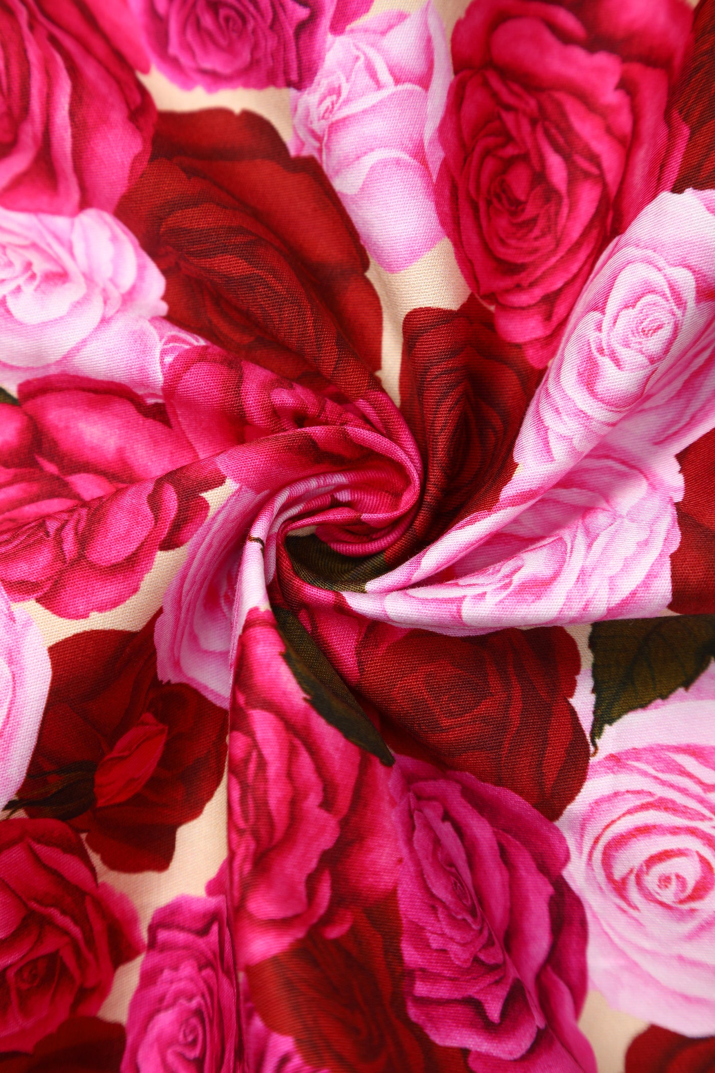 Lily Pink Rose Garden Off Shoulder Dress