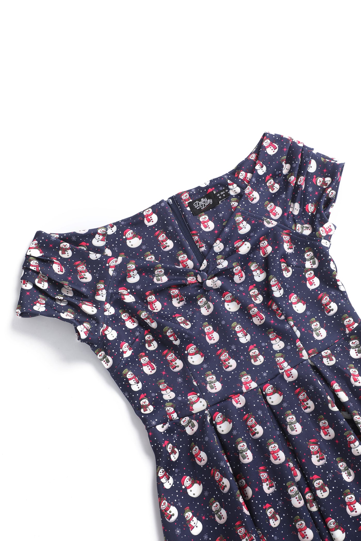 Lily Purple Off Shoulder Polka Dot Print Christmas Dress