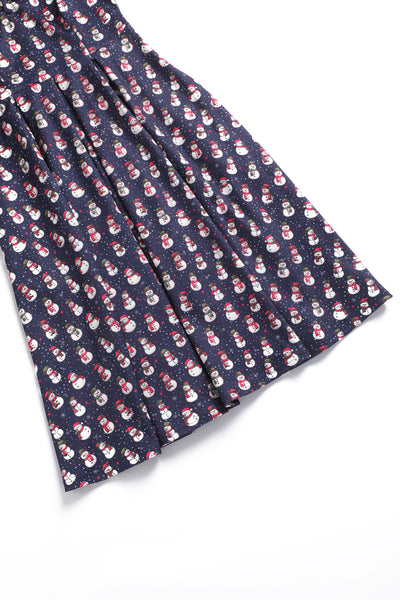 Lily Purple Off Shoulder Polka Dot Print Christmas Dress