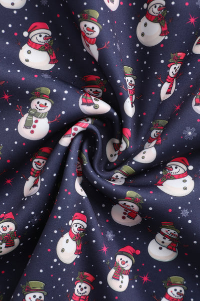 Lily Purple Off Shoulder Polka Dot Print Christmas Dress