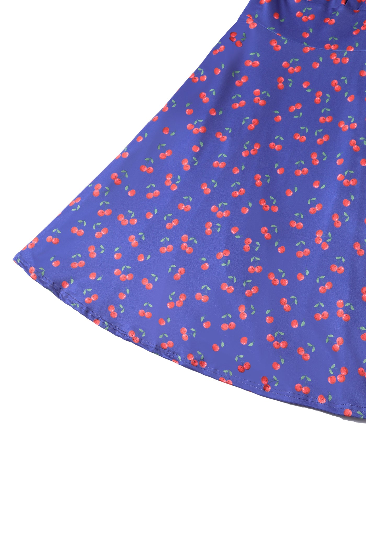 PRE ORDER Brenda Blue Cherry Flared Dress