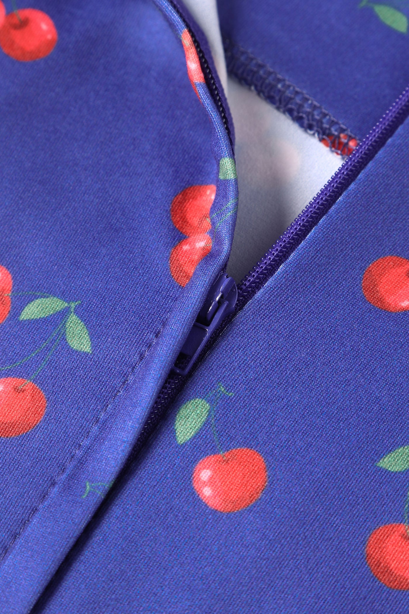 PRE ORDER Brenda Blue Cherry Flared Dress