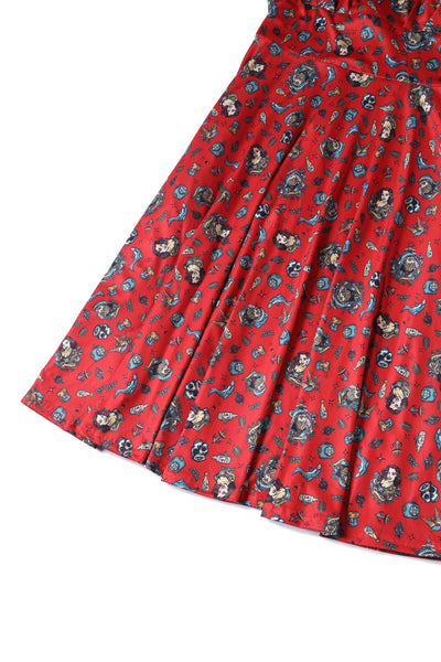 Brenda Nautical Sailor 50s Style Dress