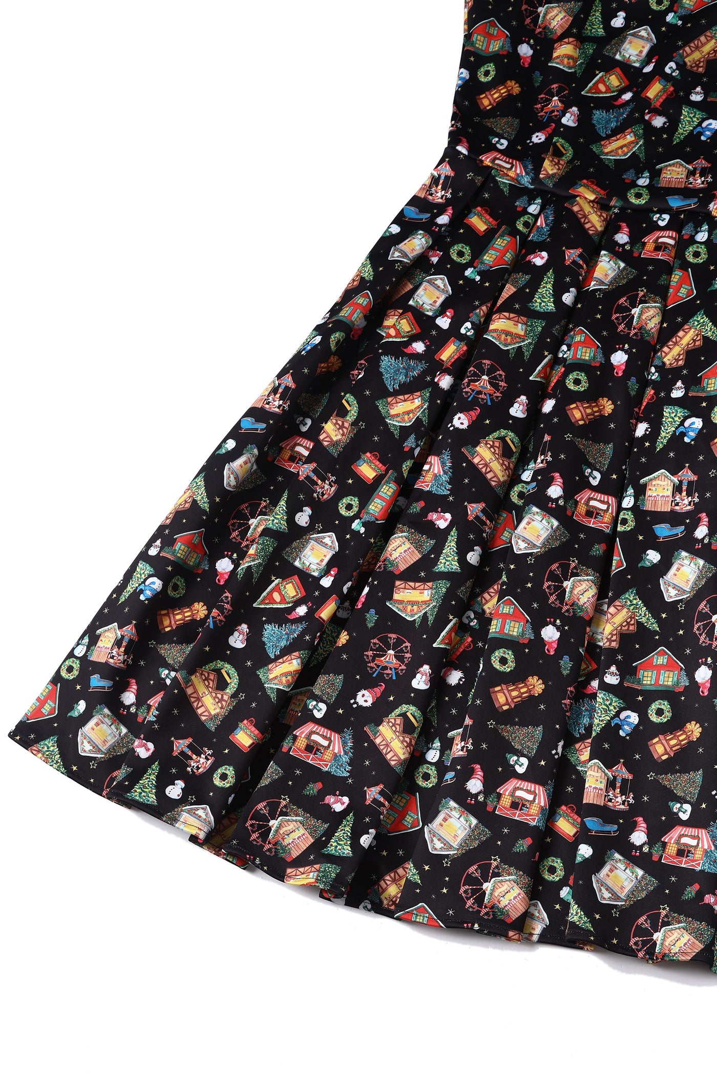 Amanda Christmas Fair Women's Quirky Swing Dress