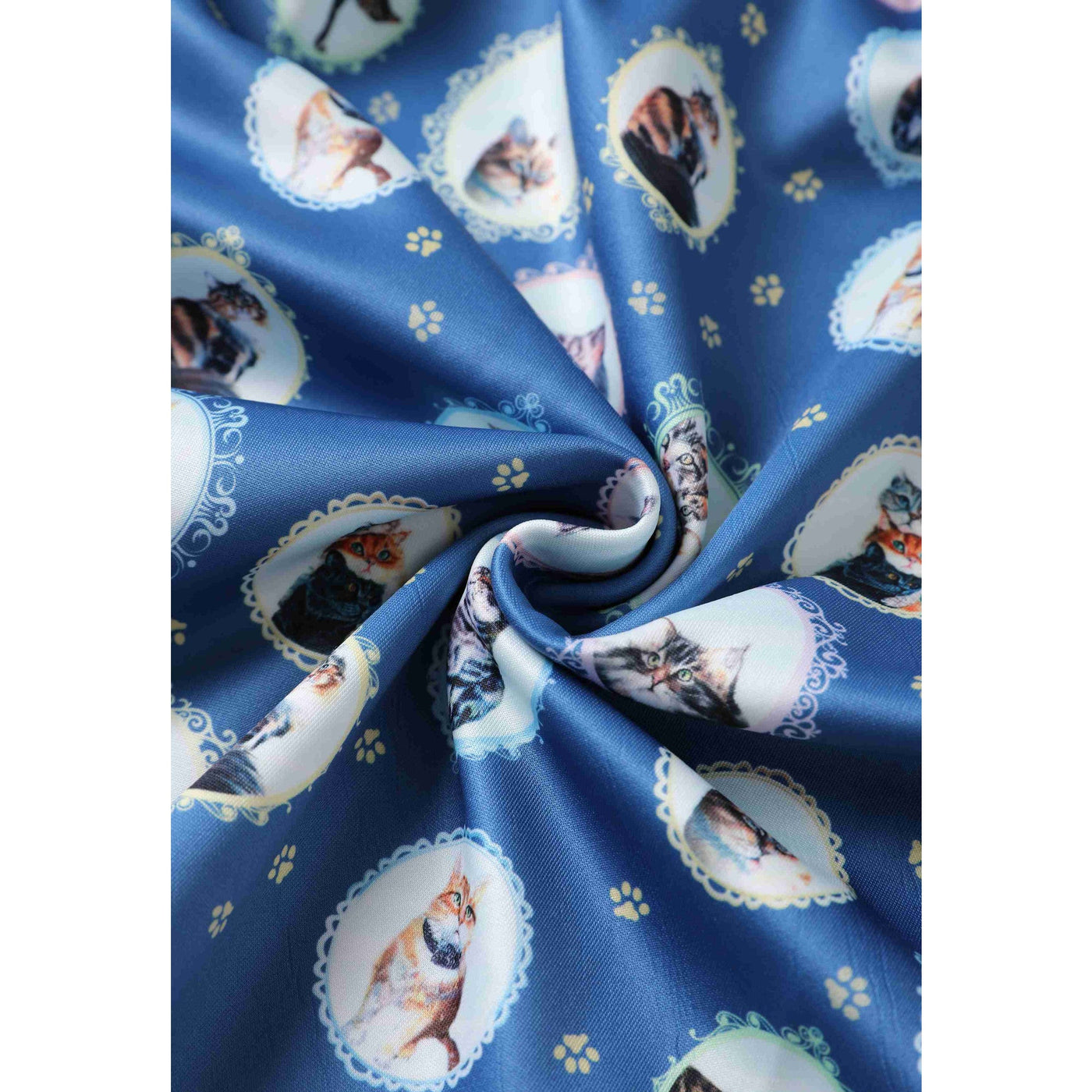 PRE-ORDER Amanda Swing Dress in Blue Cat