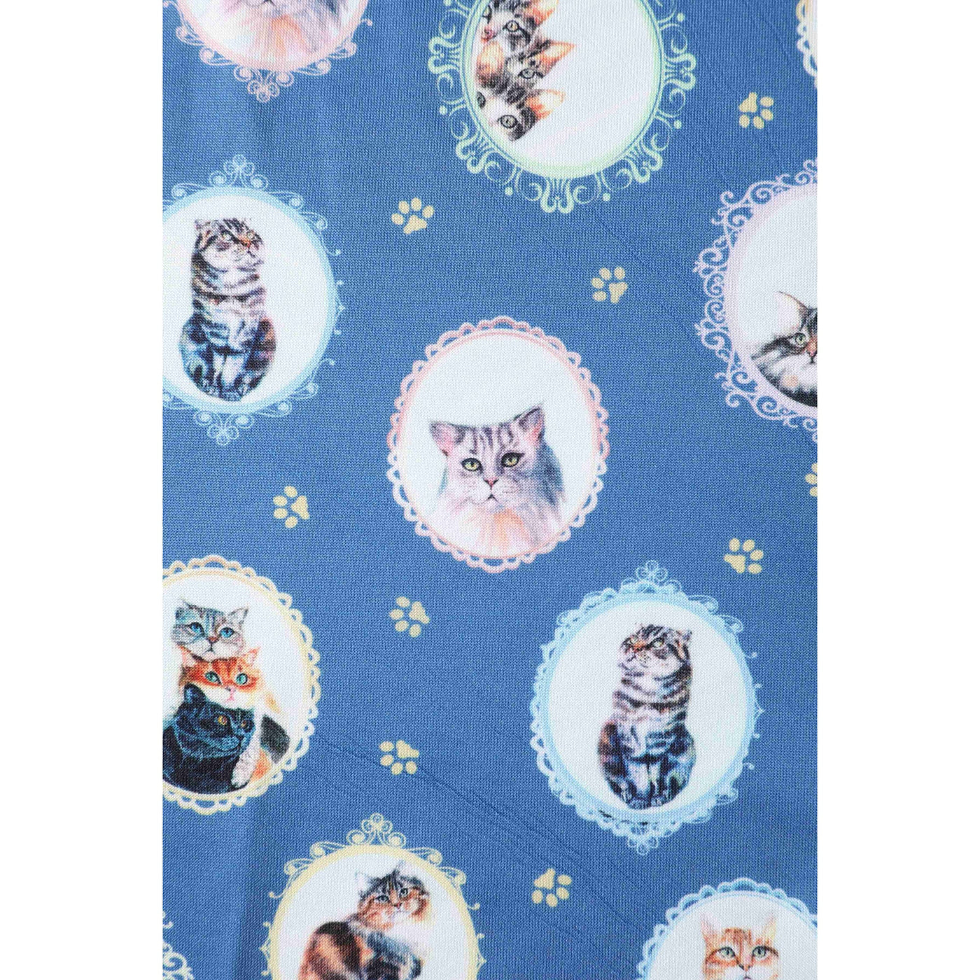 PRE-ORDER Amanda Swing Dress in Blue Cat