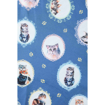 PRE-ORDER Amanda Swing Dress in Blue Cat