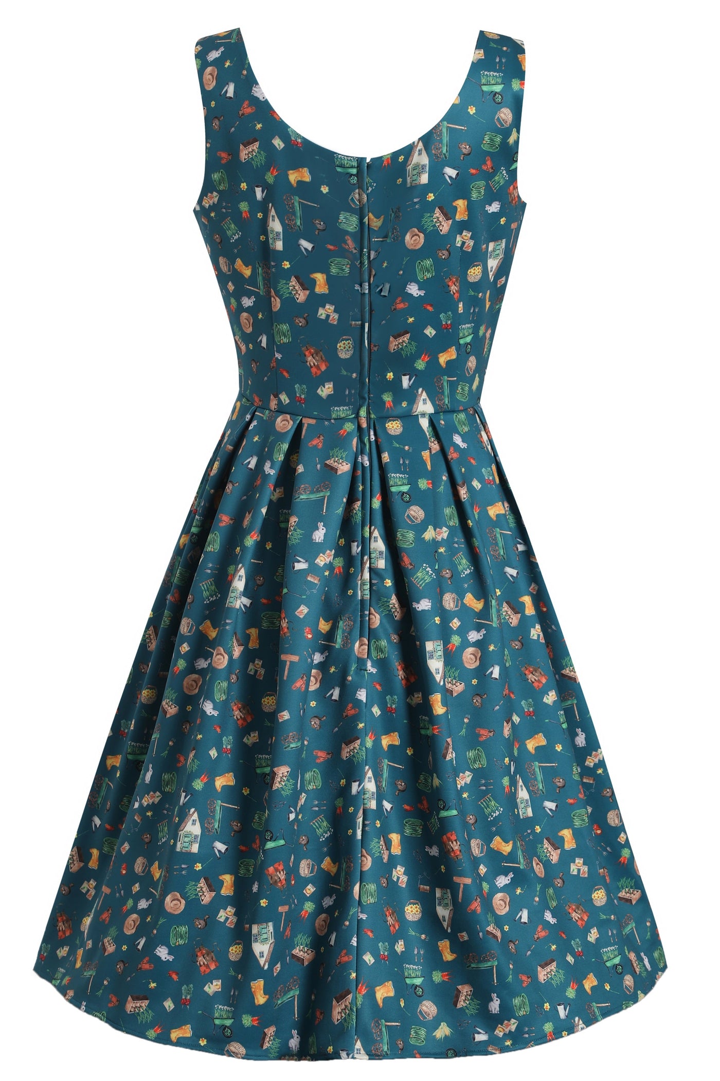 PRE ORDER Amanda Green Gardening Swing Dress