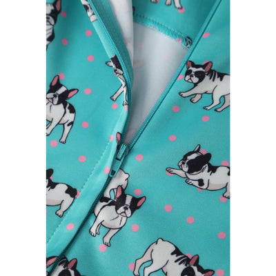 Amanda Green Frenchies Swing Dress