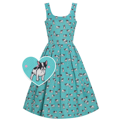 Amanda Green Frenchies Swing Dress