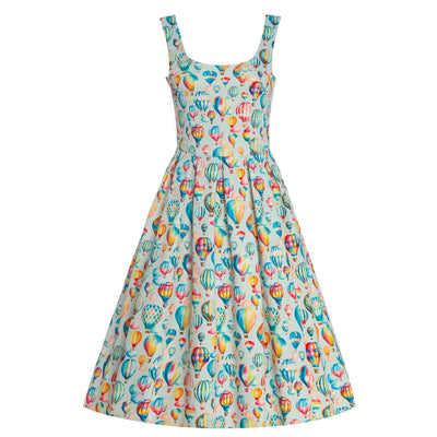 PRE-ORDER Amanda Hot Air Balloon Festival Swing Dress