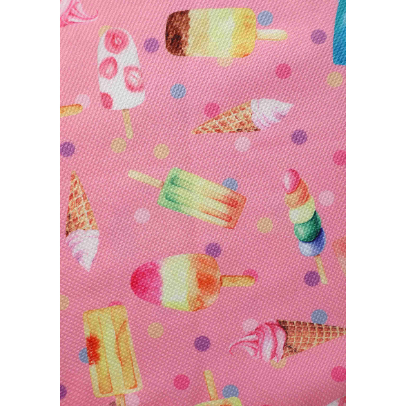Amanda Swing Dress in Pink Popsicle Print