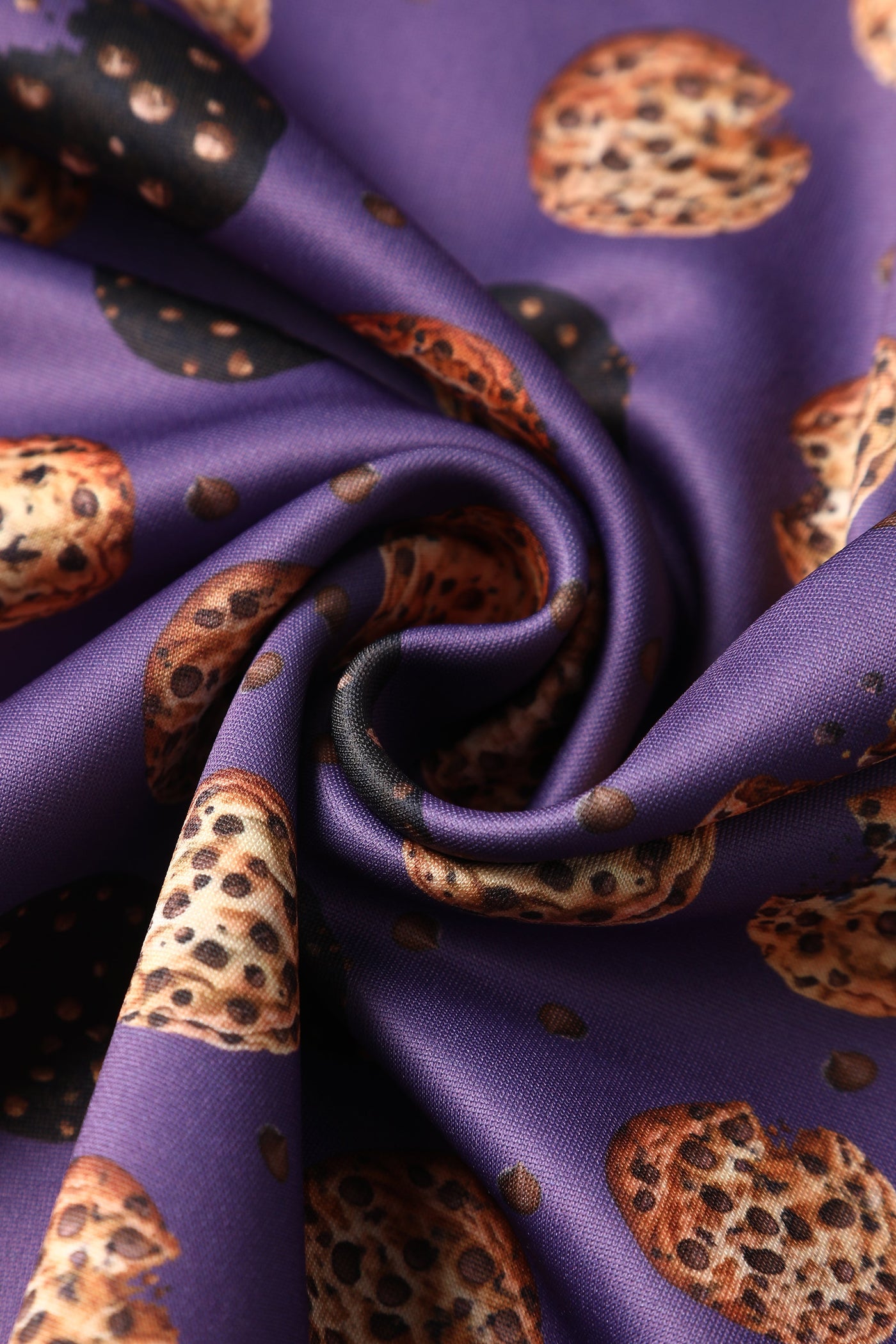 PRE ORDER Amanda Purple Cookie Print Swing Dress