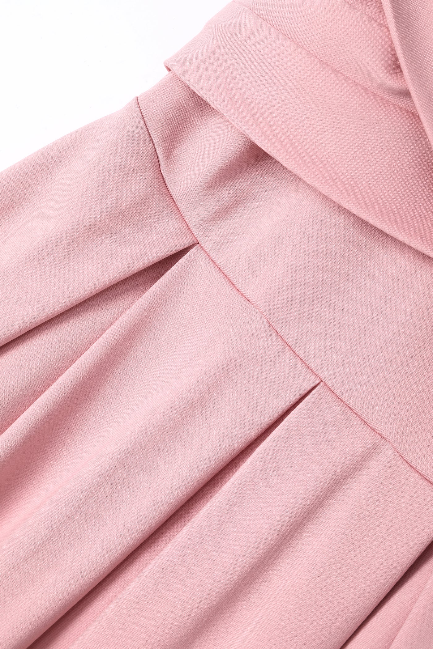 PRE ORDER Beverly Blush Pink Cross-Over-Off-Shoulder Midi Dress