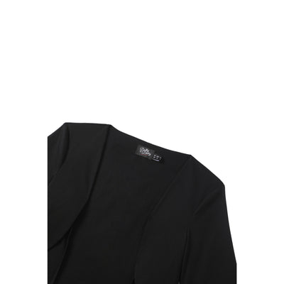 Lisette Three-Quarter Sleeve Black Bolero