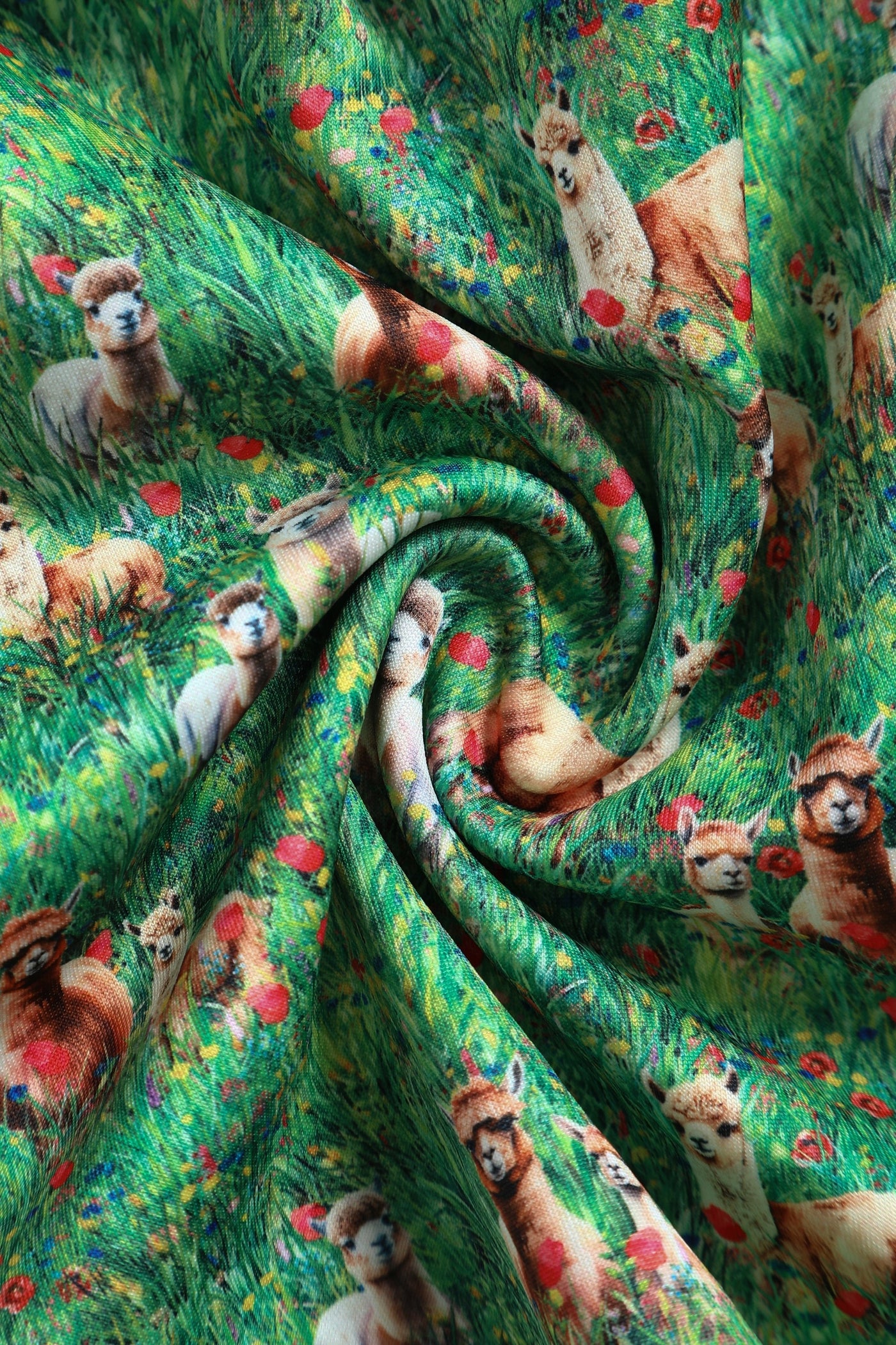 Alpaca In The Field Flared Dress