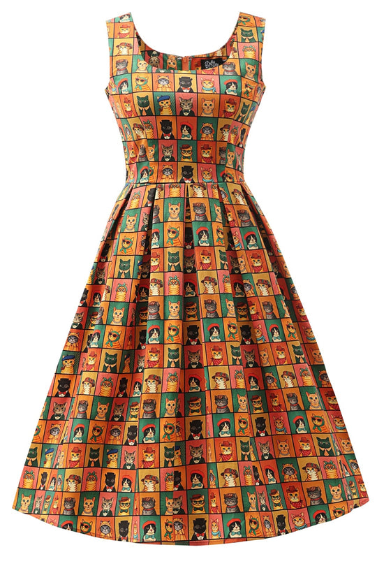 Amanda "top Cat" Dress