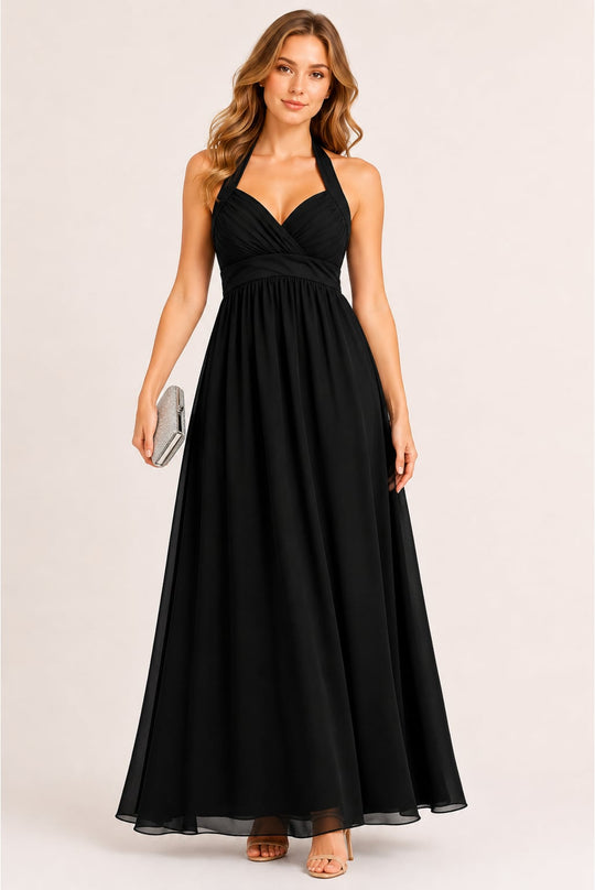 Celia Black Halterneck Evening Dress