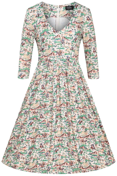 Front view of Cowboy Desert Dress