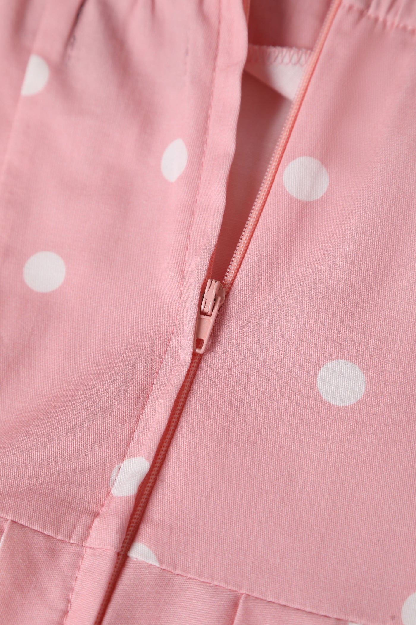 Sophia Rockabilly Halter Neck Swing Dress in Light Pink